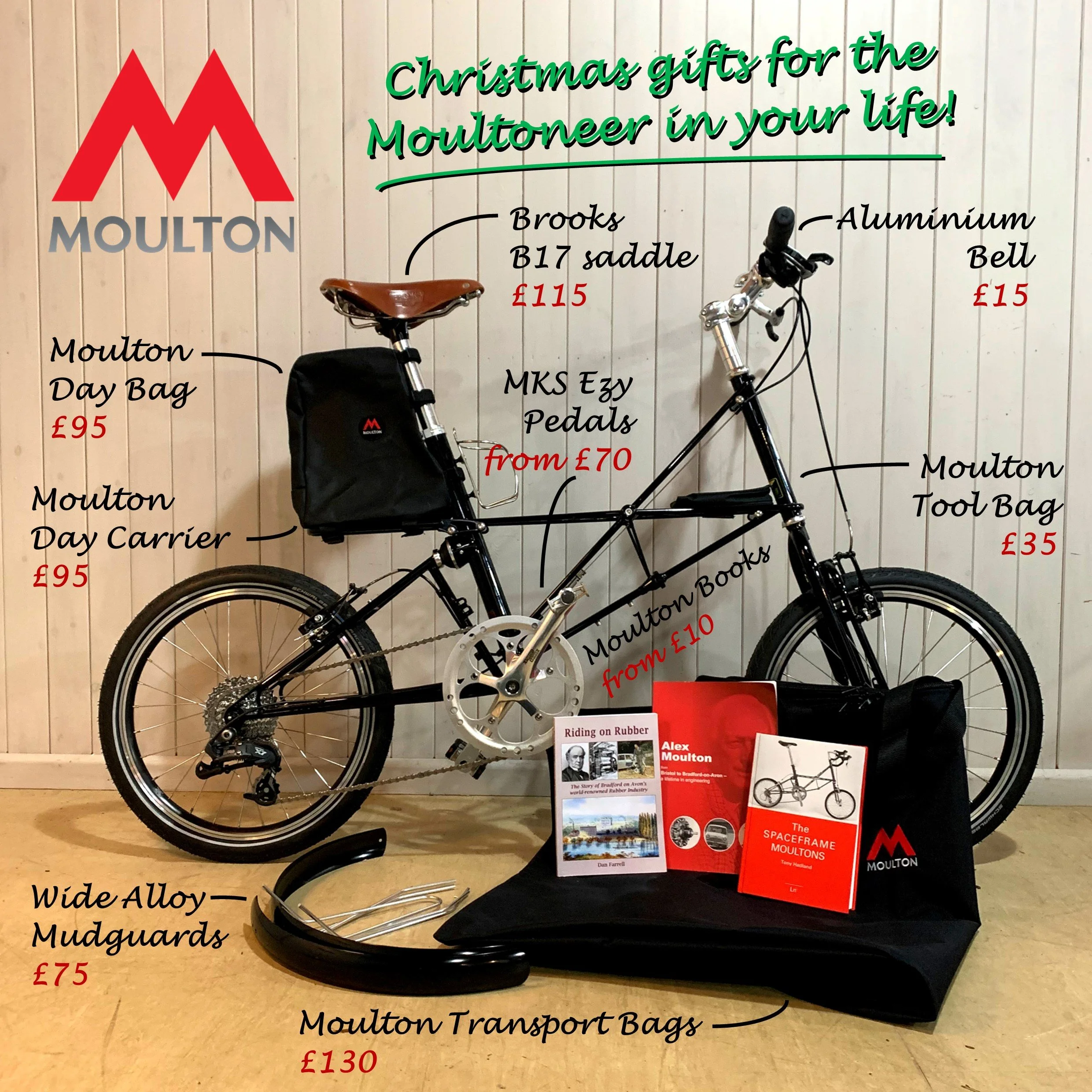 Moulton Christmas Gift guide 2023 — The Traditional Cycle Shop